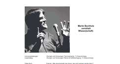 Desktop Screenshot of martin-buchholz-online.de